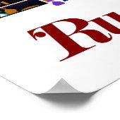 Russische reisposter poster (Hoek)