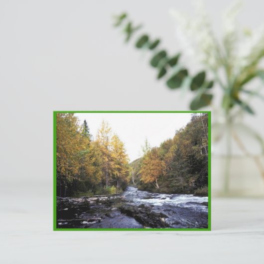 Russische rivier briefkaart (Staand voorkant)