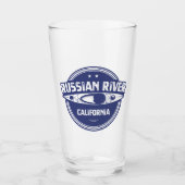 Russische rivier California Kayaking Glas (Voorkant)