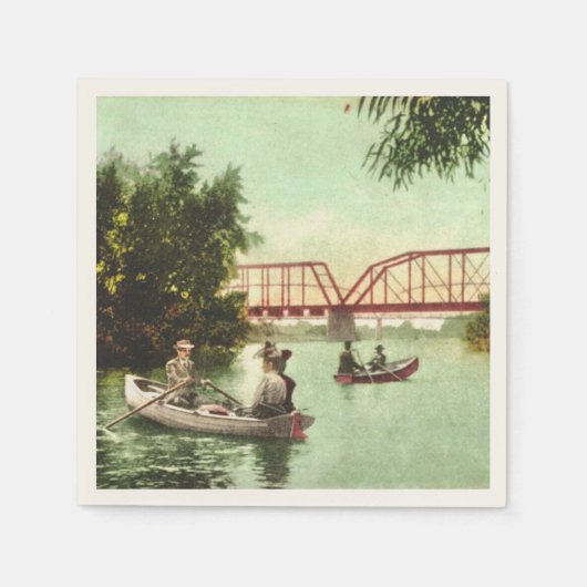 Russische Rivier - Healdsburg, CA Servet (Voorkant)