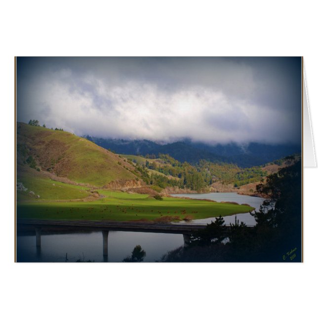 Russische rivier op Jenner-kaart (Voorkant Horizontaal)