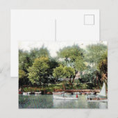Russische rivier varen briefkaart (Voorkant / Achterkant)