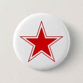 Russische Rode Star Ronde Button 5,7 Cm
