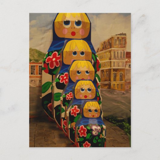 russische Romance Briefkaart (Voorkant)