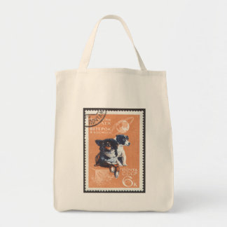 Russische ruimtehonden 1966 Cosmos 110 Tote Bag