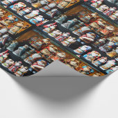 Russische Santas Cadeaupapier (Hoek)