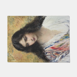 Russische schoonheid (door Konstantin Makovsky) Deurmat