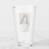 Russische schoonheid (door Konstantin Makovsky) Glas (Achterkant)