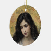 Russische schoonheid (door Konstantin Makovsky) Keramisch Ornament (Rechts)