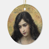 Russische schoonheid (door Konstantin Makovsky) Keramisch Ornament (Links)