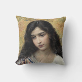Russische schoonheid (door Konstantin Makovsky) Kussen