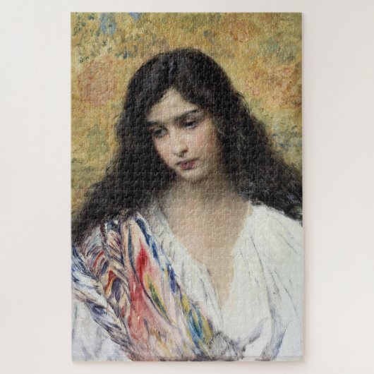 Russische schoonheid (door Konstantin Makovsky) Legpuzzel (Verticaal)