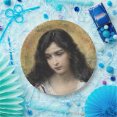 Russische schoonheid (door Konstantin Makovsky) Papieren Bordje (Feest)