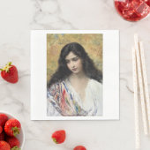 Russische schoonheid (door Konstantin Makovsky) Servet (Insitu)