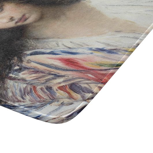 Russische schoonheid (door Konstantin Makovsky) Snijplank (Hoek)