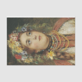 Russische schoonheid in de zomer Garland Tissuepapier