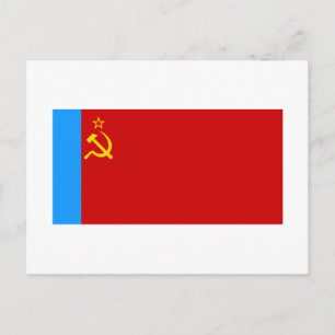 Russische SFSR-vlag Briefkaart