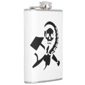 Russische sikkel en hamerboze invasie heupfles (Rechts)