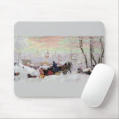 Russische Sleigh Ride Muismat (Met muis)