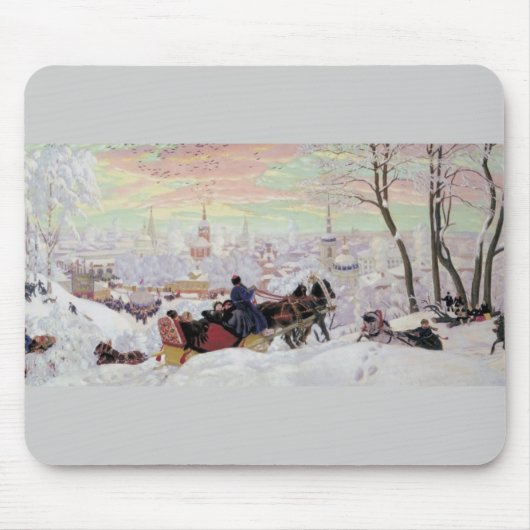 Russische Sleigh Ride Muismat (Voorkant)