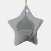 Russische sneeuwstorm keramisch ornament (Rechts)