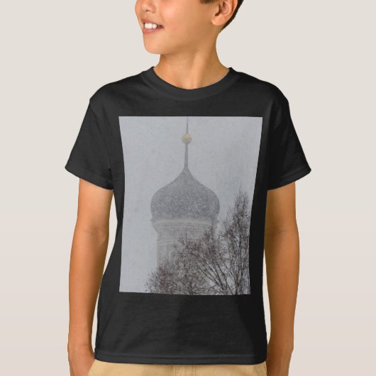 Russische sneeuwstorm t-shirt (Voorkant)