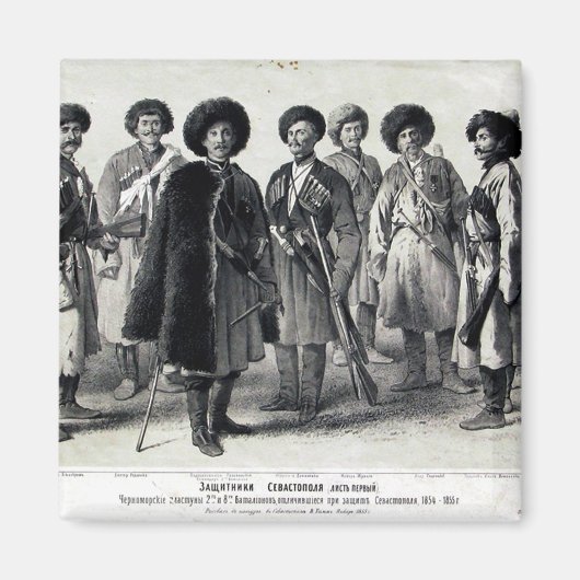 Russische soldaten magneet (Voorkant)