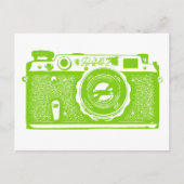 Russische Sovjet-camera - Martian Green Briefkaart (Voorkant)
