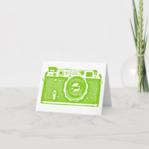 Russische Sovjet-camera - Martian Green Kaart