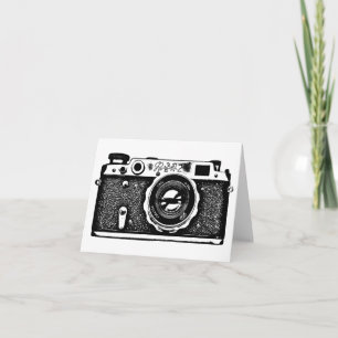 Russische Sovjet-camera - zwart Kaart