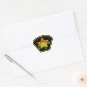 Russische speciale eenheden Spetsnaz Sleeve Patch Ronde Sticker (Envelop)