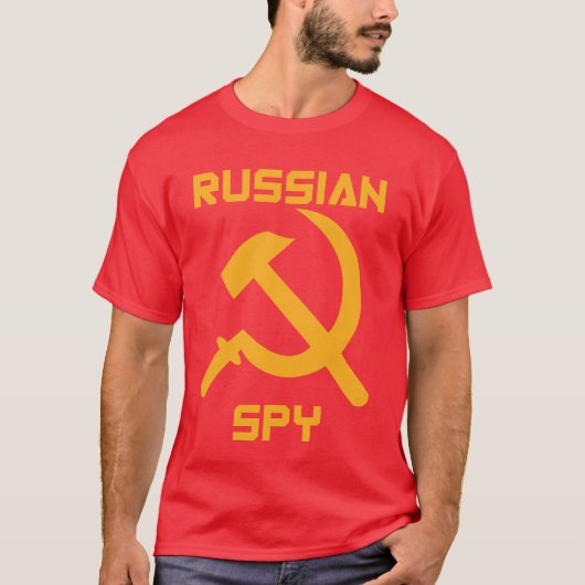 Russische spion t-shirt (Voorkant)