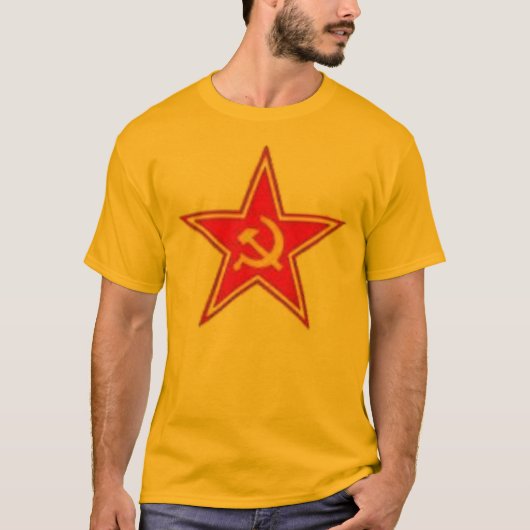 russische ster t-shirt (Voorkant)