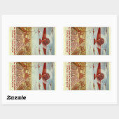  Russische stickers voor luchtvaartpropaganda (Vel)