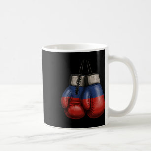 Russische stijl bokshandschoenen met Rusland FL Koffiemok