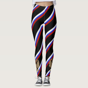 Russische stripvlag leggings