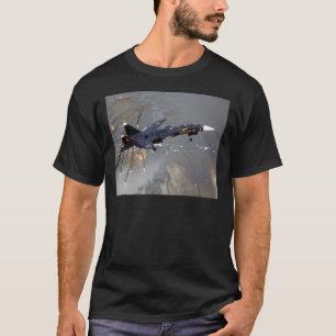 RUSSISCHE SUKOI SU-35 DROPPELFLARES T-SHIRT