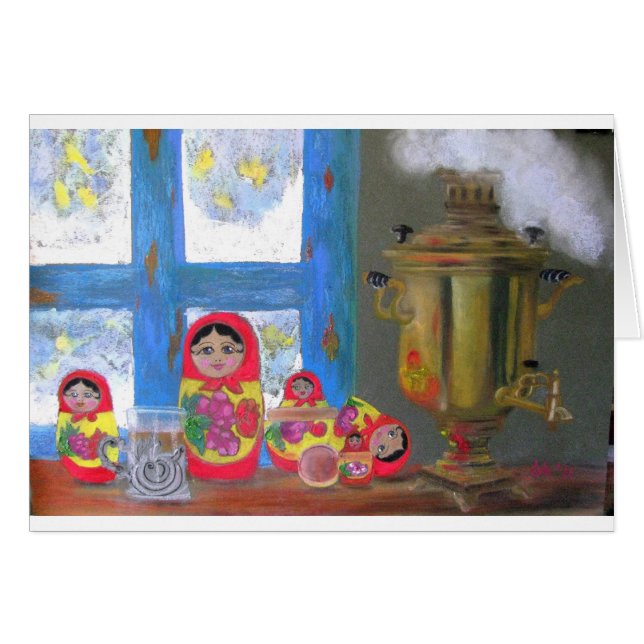 russische theetijd (Voorkant Horizontaal)