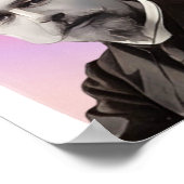 Russische toneelschrijver Anton Tsjechov illustrat Poster (Hoek)