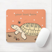  Russische tortoise Mousepad Muismat (Met muis)