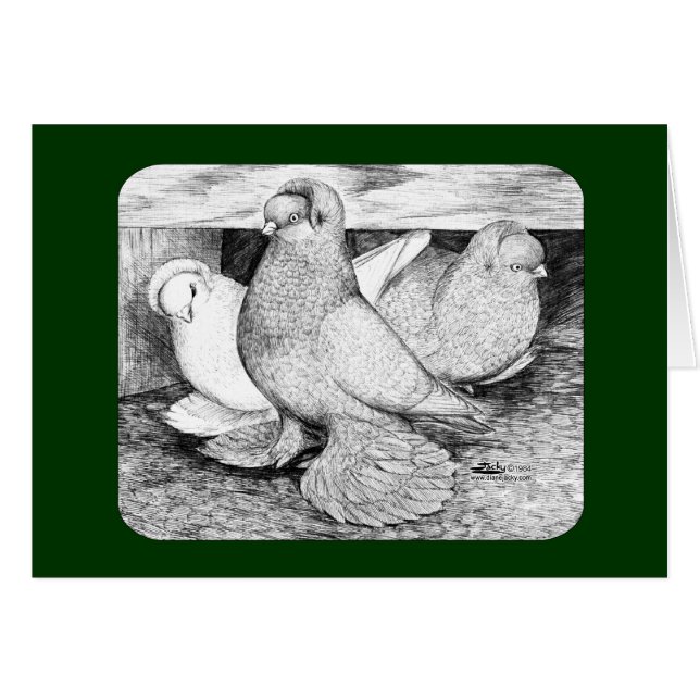 Russische Tuimelduiven 1984 (Voorkant Horizontaal)