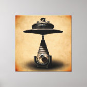 Russische UFO Canvas Afdruk (Voorkant)