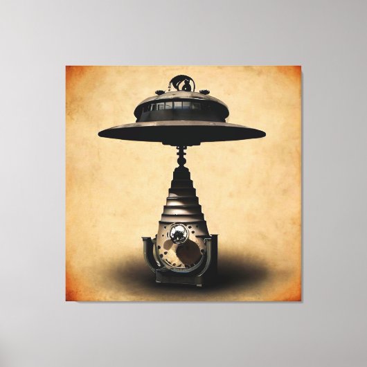 Russische UFO Canvas Afdruk (Voorkant)