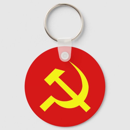 Russische USSR Hammer & Sickle Sleutelhanger (Voorkant)