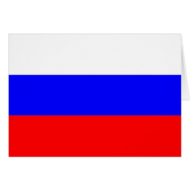Russische vlag (Voorkant Horizontaal)