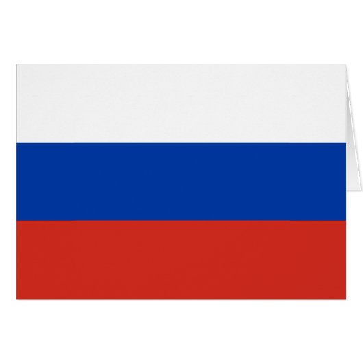 Russische vlag (Voorkant Horizontaal)