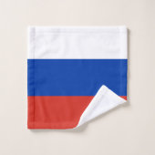 Russische vlag bad handdoek (Wasdoekje)