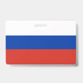 Russische vlag badge (Achterkant)
