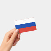 Russische vlag badge (Handheld)