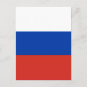 Russische vlag briefkaart (Voorkant)